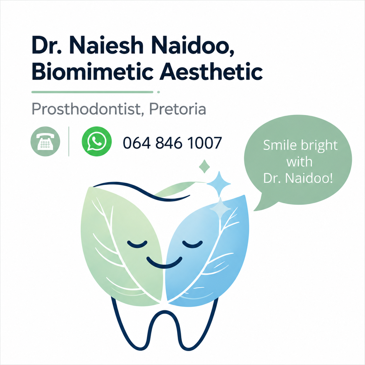 Dr. Naiesh Naidoo — Prosthodontist